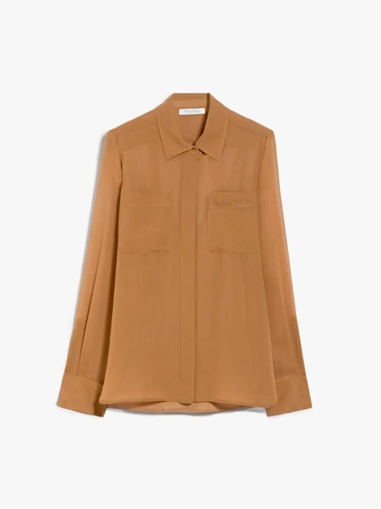 MaxMara  |Silk georgette shirt