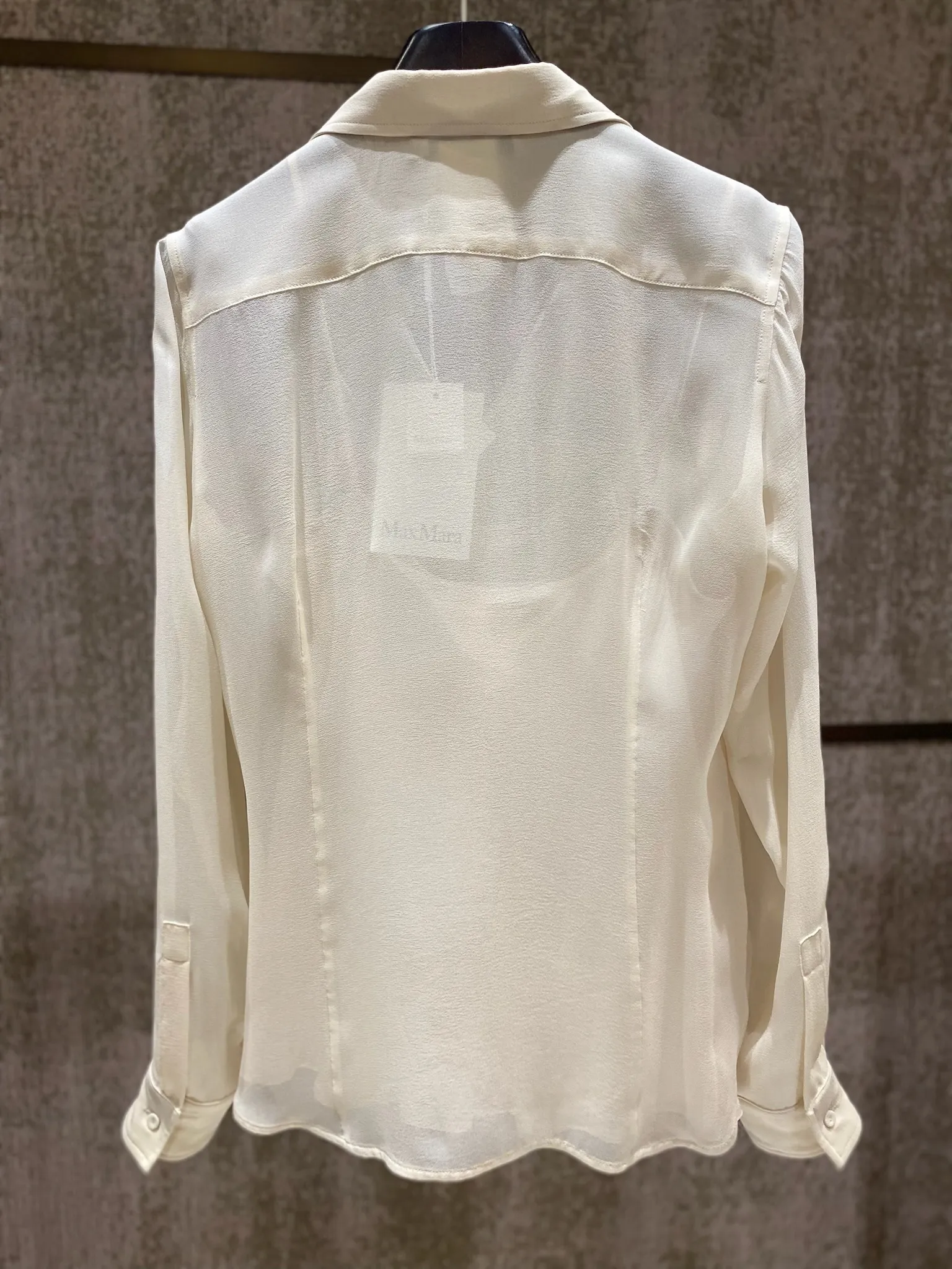 MaxMara  |Silk georgette shirt