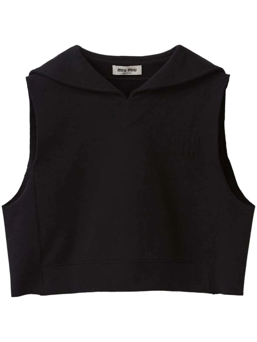 MiuMiu  |Sleeveless Plain Cotton Tanks & Camisoles