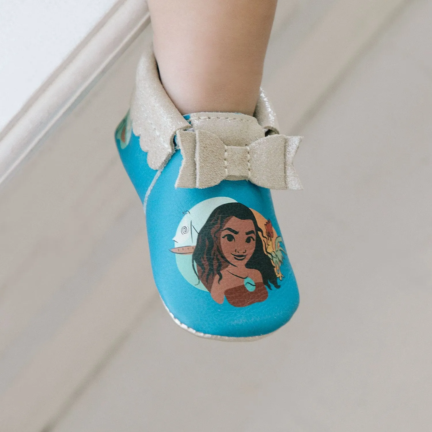 Moana Bow Baby Shoe