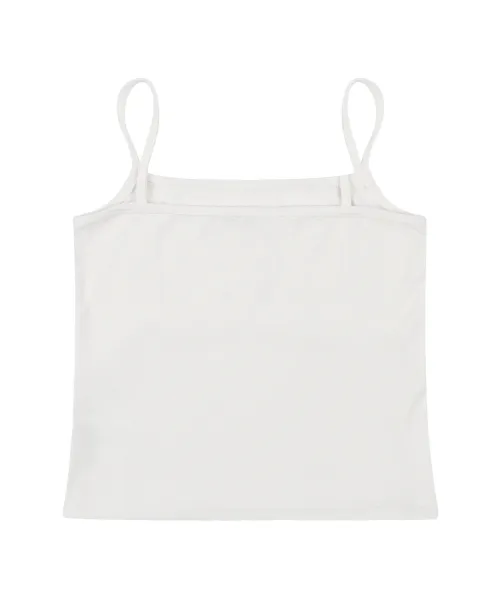 NASTY FANCY CLUB  |Blended Fabrics Sleeveless Street Style Plain Logo