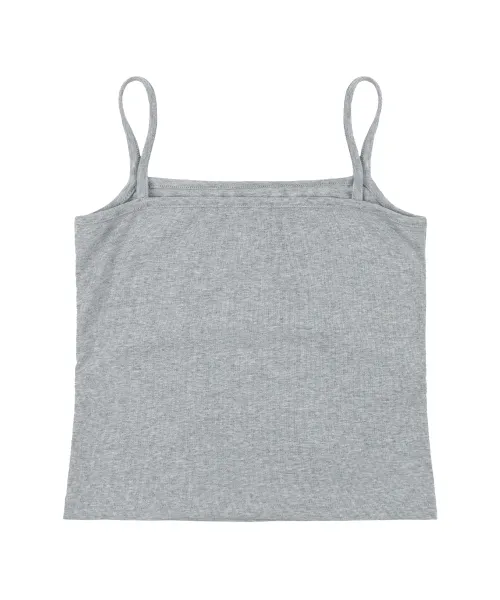 NASTY FANCY CLUB  |Blended Fabrics Sleeveless Street Style Plain Logo