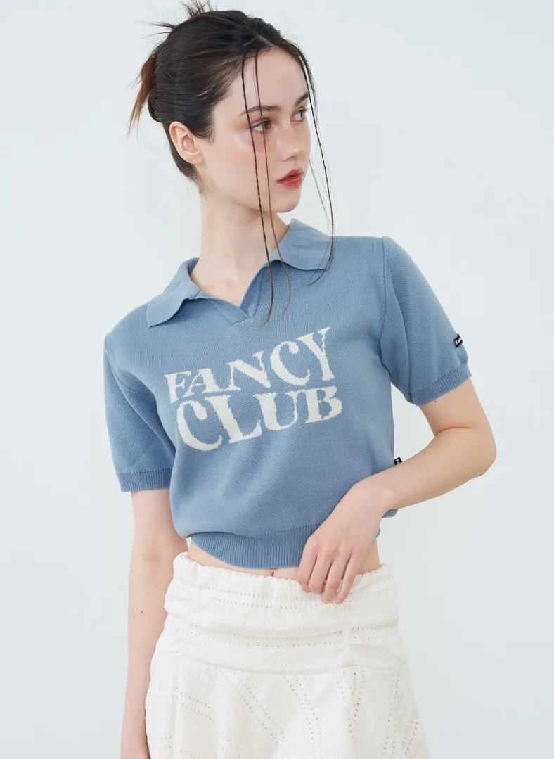 NASTY FANCY CLUB  |Casual Style Street Style Short Sleeves Logo