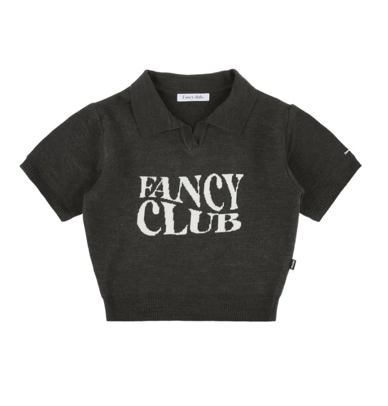 NASTY FANCY CLUB  |Casual Style Street Style Short Sleeves Logo