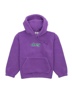 Obey Womens Harper Hood Passion Flower