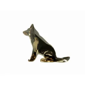 PRESTIGE Crystal, #4016 Fancy Stone German Shepard Dog 19.5x15.5mm, Light Colorado Topaz (1 Piece)