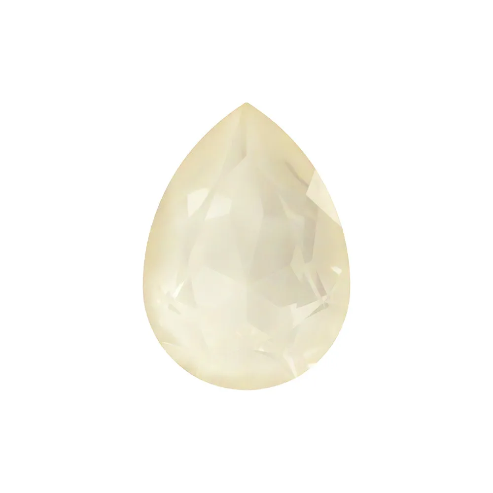 PRESTIGE Crystal, #4320 Pear Fancy Stone 14x10mm, Crystal Linen Ignite, (1 Piece)