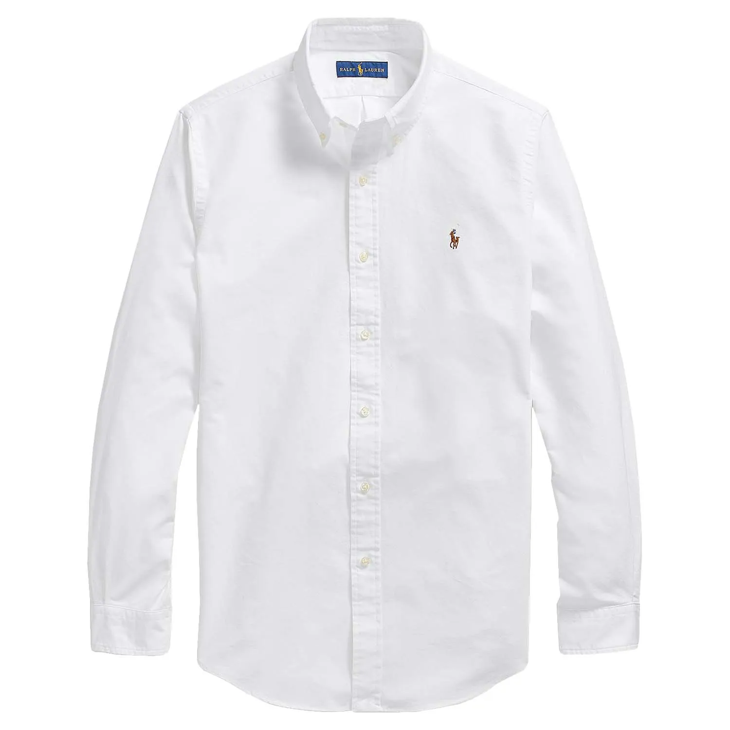 Ralph Lauren Camicia Uomo Oxford Class Fit Logo Pony Ricamato Button-Down