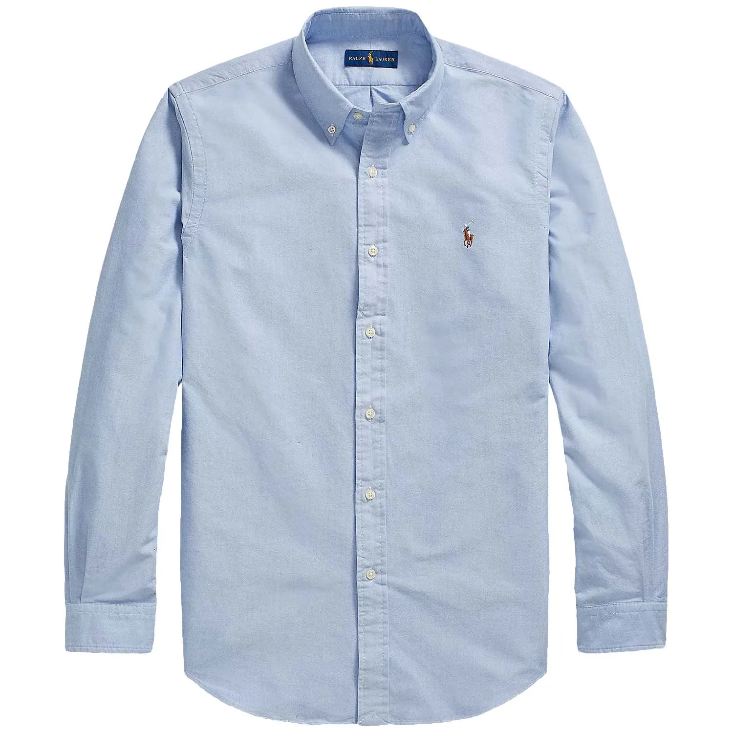 Ralph Lauren Camicia Uomo Oxford Class Fit Logo Pony Ricamato Button-Down