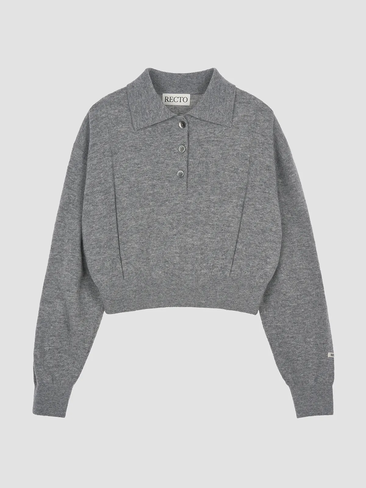 RECTO  |Casual Style Wool Long Sleeves Plain Party Style