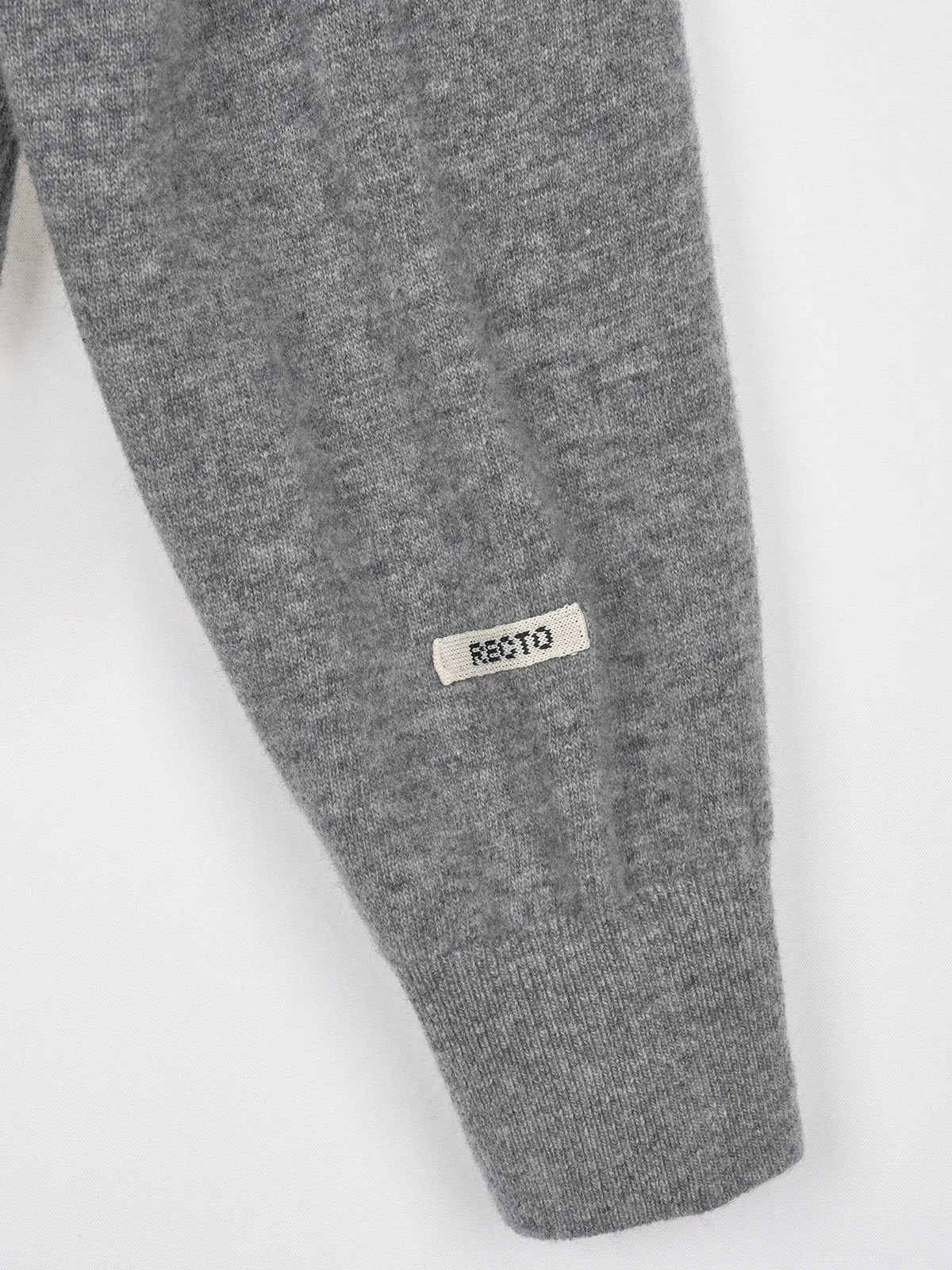 RECTO  |Casual Style Wool Long Sleeves Plain Party Style