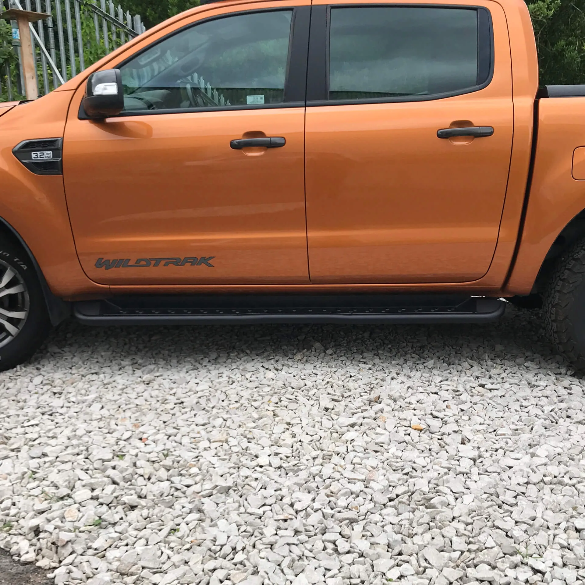 RockSlider Side Steps Running Boards for Nissan Navara NP300 Double Cab 2015+