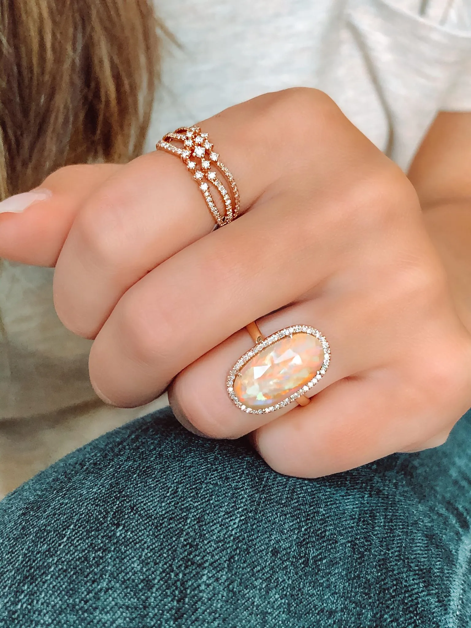 Rose Gold Fashion Ring