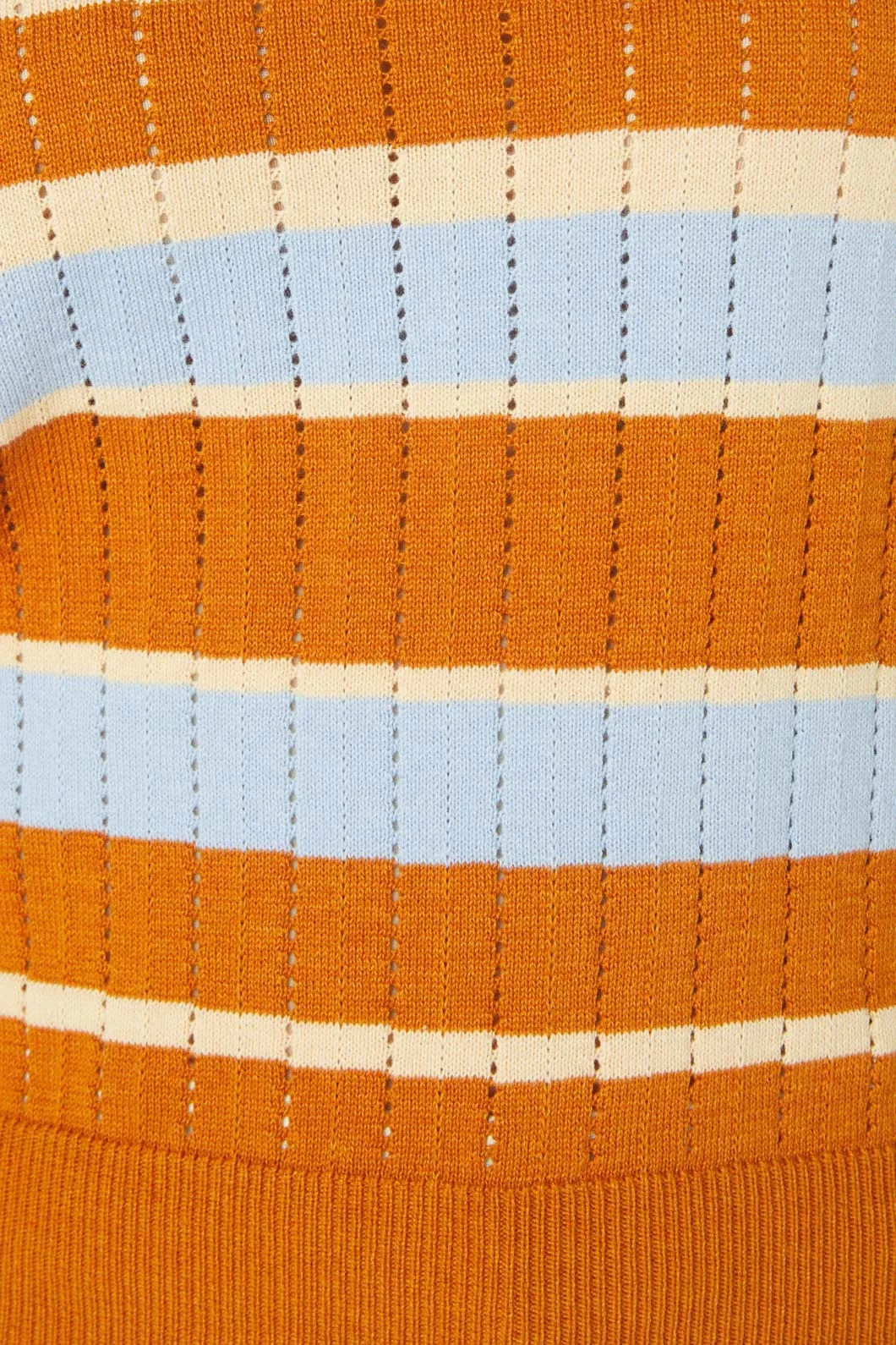 Saffron Stripe Knit