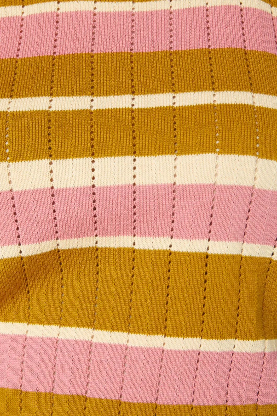 Saffron Stripe Knit