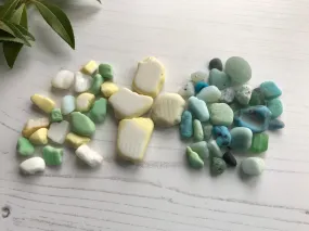 Seaham Milk Sea Glass - Craft DIY Mosaic