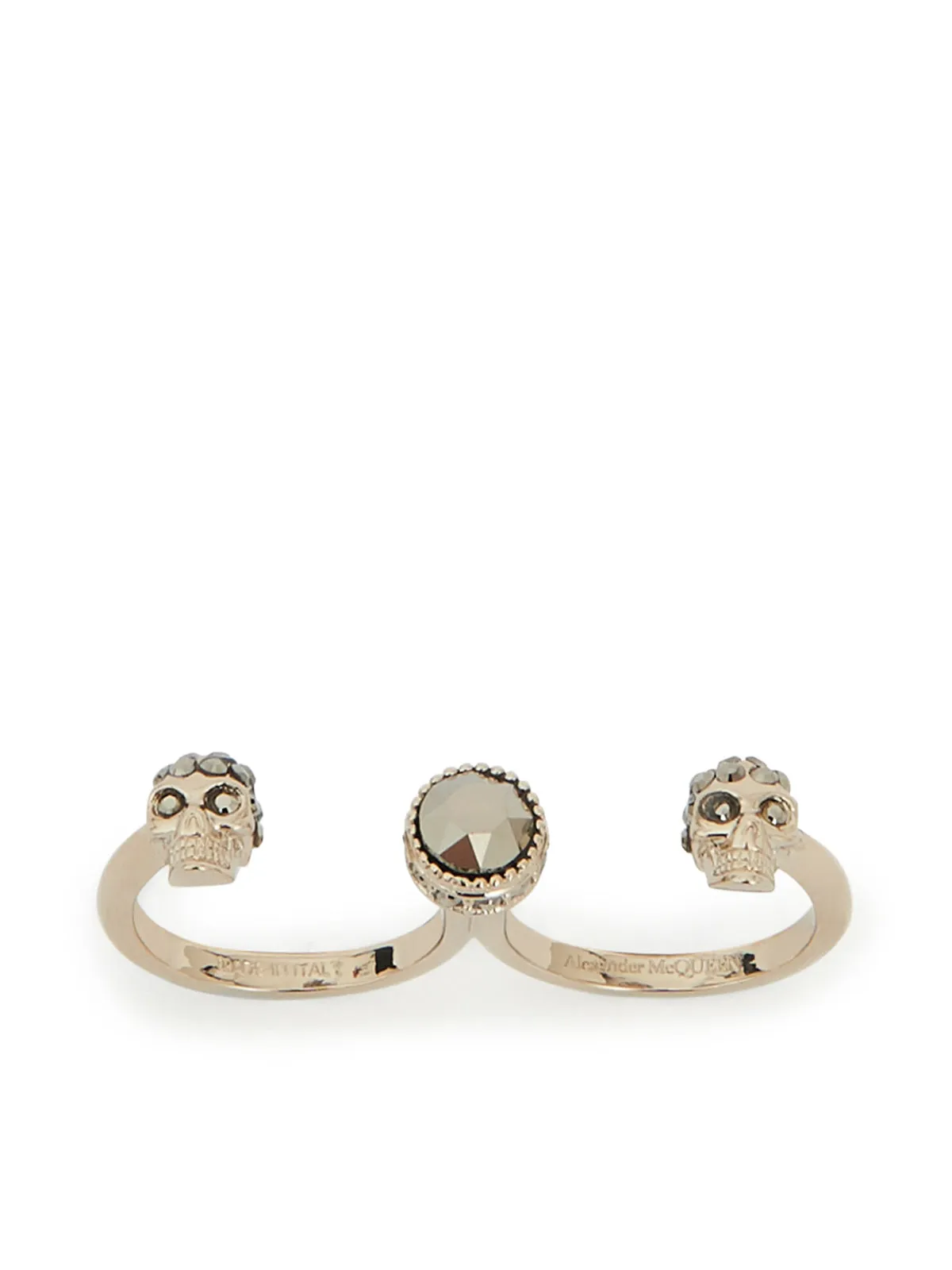 SKULL DOUBLE RING