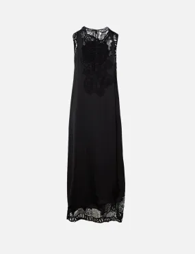 Sleeveless Lace Front Dress