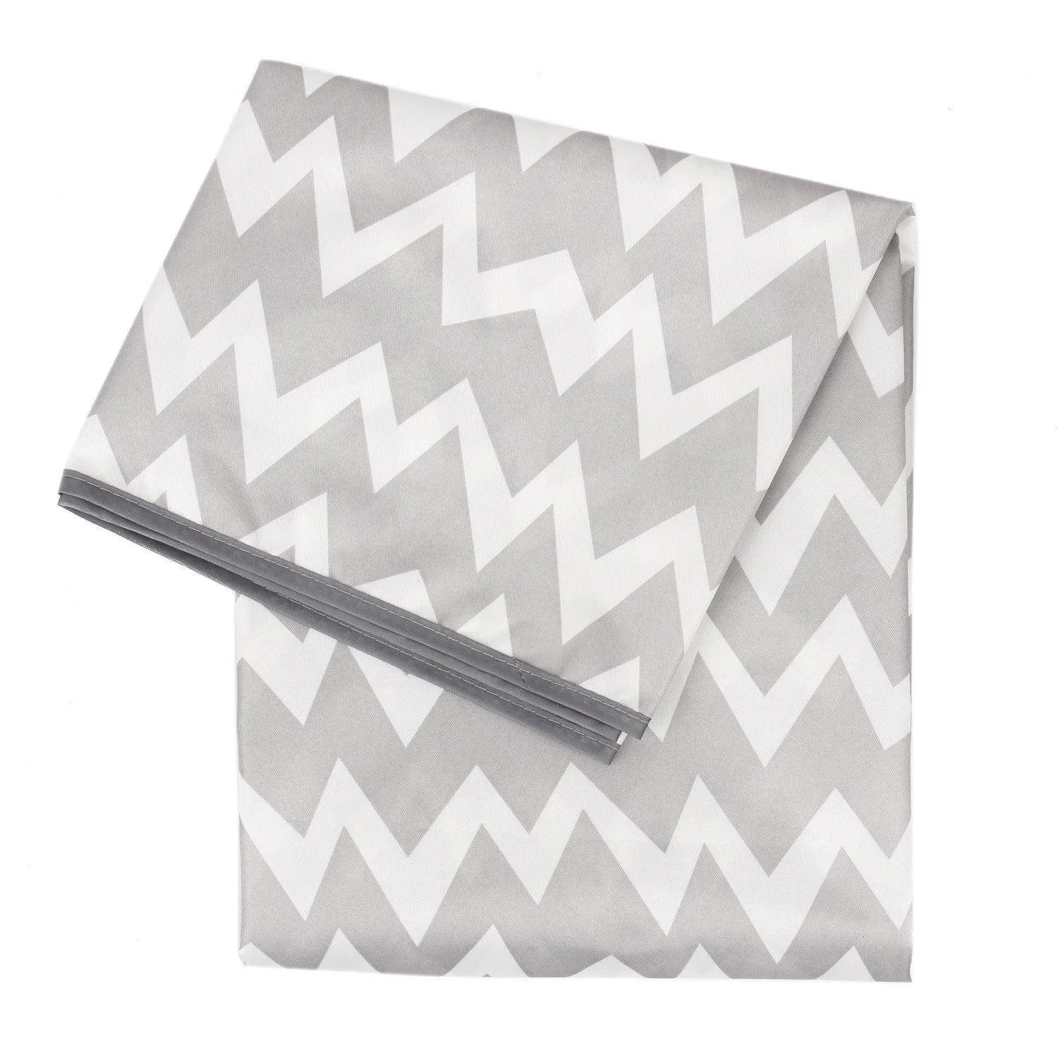 Splat Mat: Gray Chevron