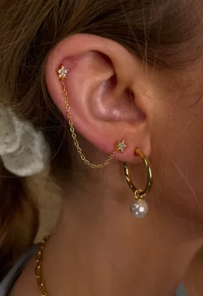 Star Double Earring