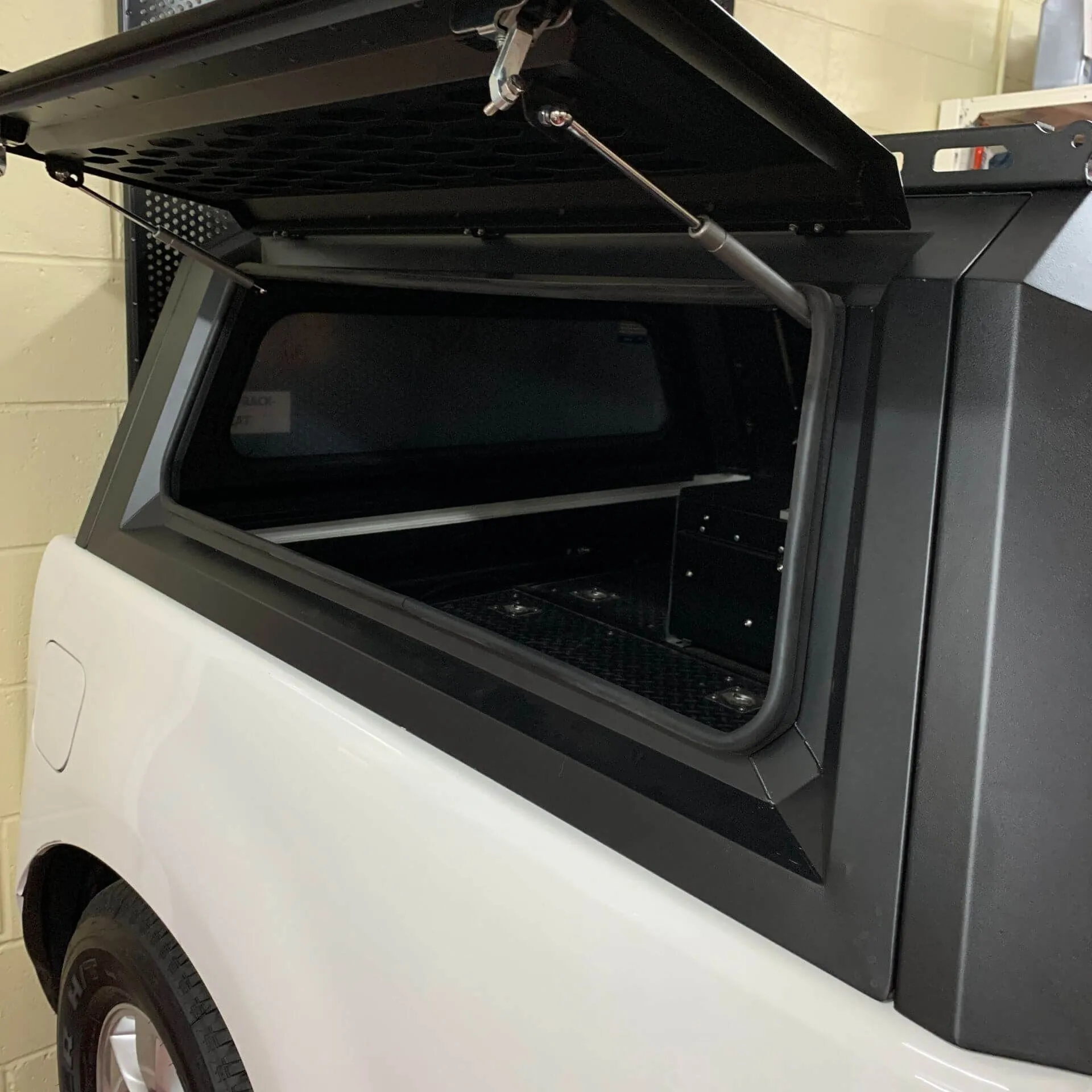 Steel Expedition Load Bed Canopy for the Toyota Hilux 2016+ Double Cab