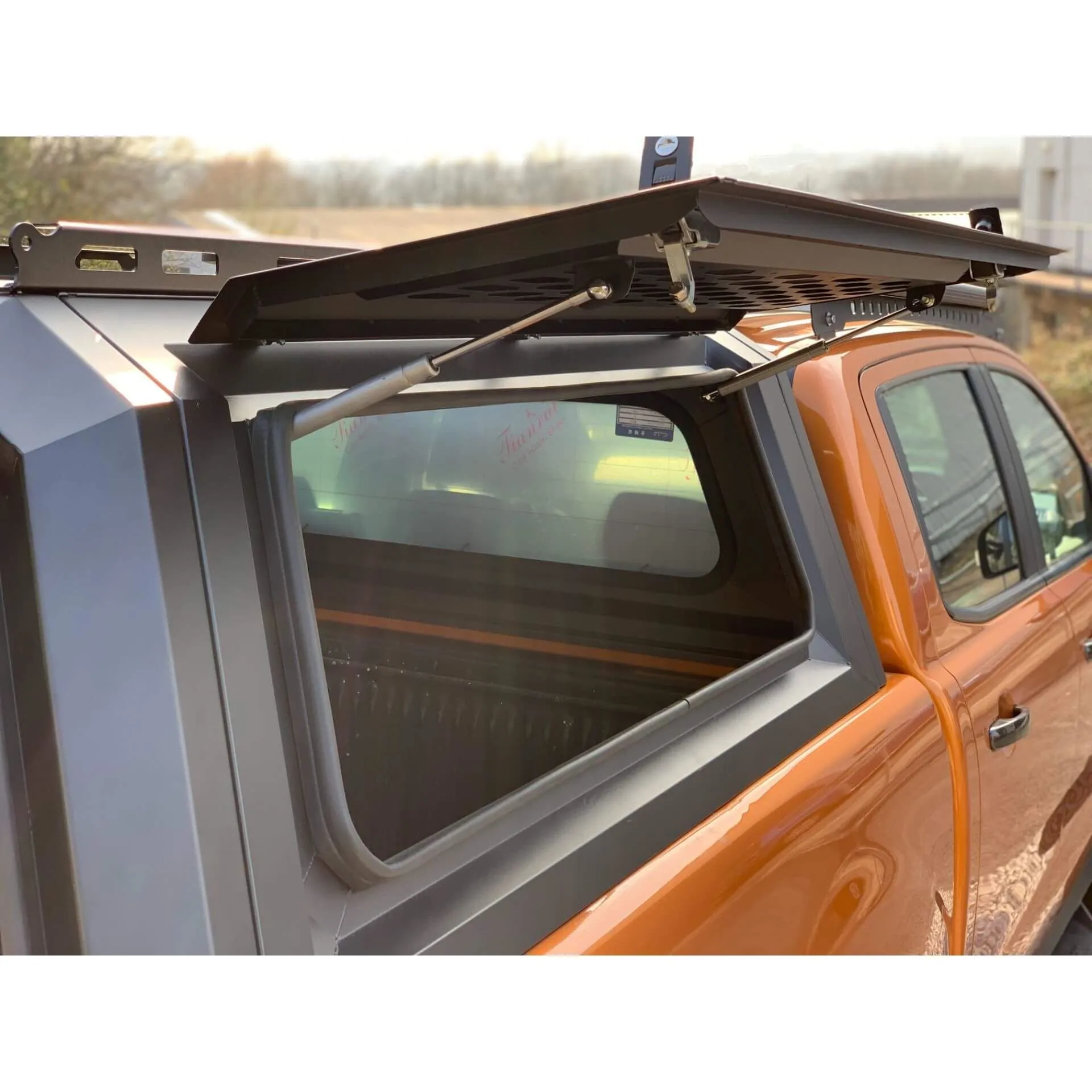 Steel Expedition Load Bed Canopy for the Toyota Hilux 2016+ Double Cab