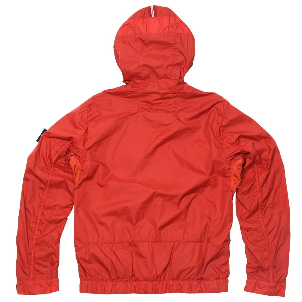 Stone Island Membrana Hooded JacketRed