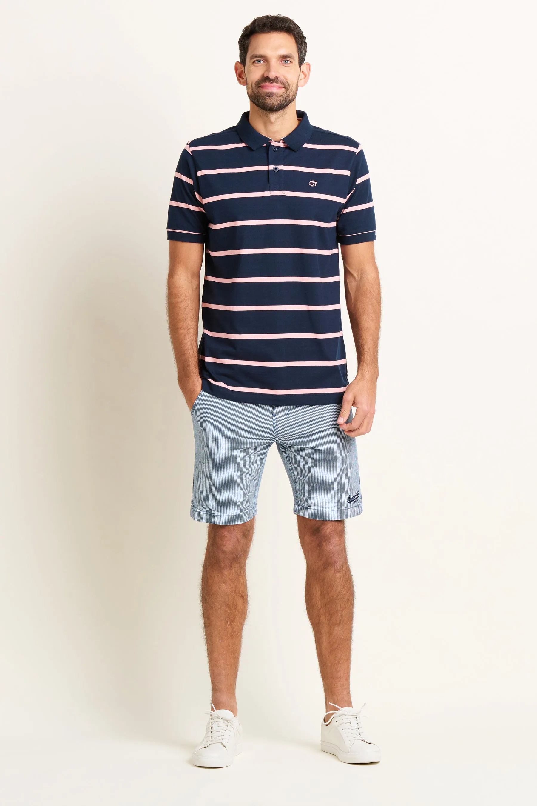 Stripe Chino Short