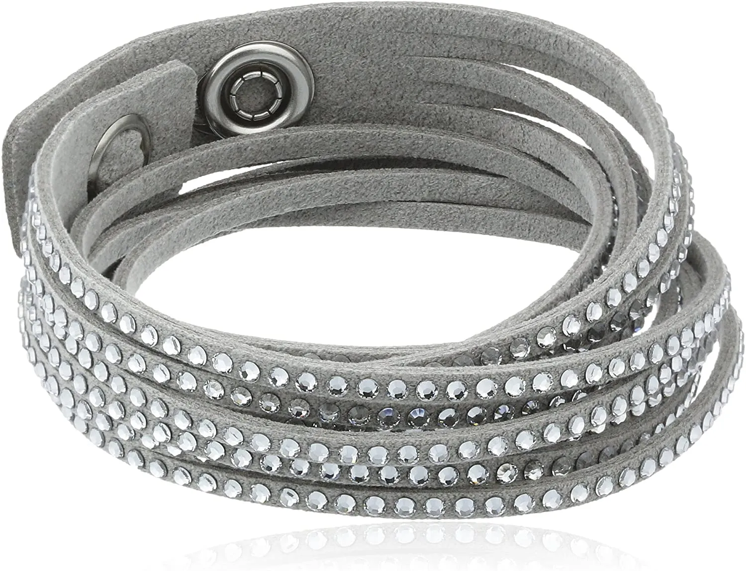 Swarovski Crystal SLAKE BRACELET, Gray -1179236