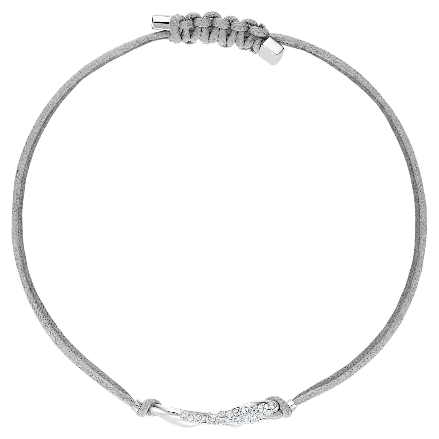 SWAROVSKI Power Collection S Hook Bracelet, Medium, Gray -5511778