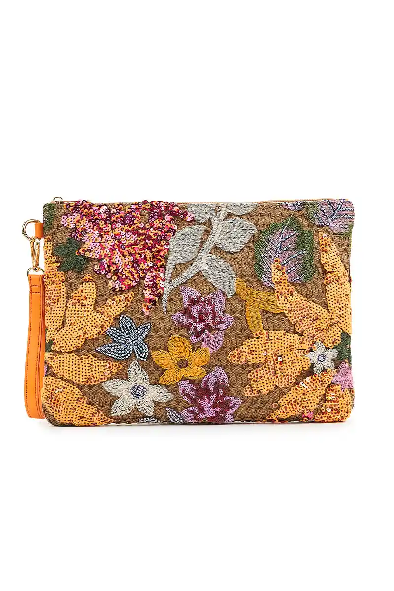 VERDE FASHION | Pochette paglia