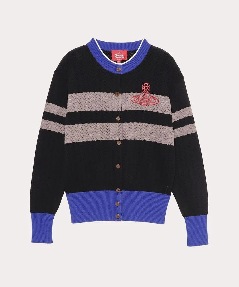 Vivienne Westwood  |Stripes Star Casual Style Unisex Street Style Long Sleeves